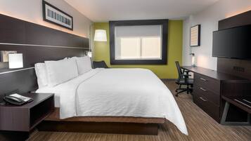 Egyptian cotton sheets, premium bedding, pillowtop beds, in-room safe