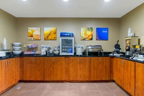 Gratis kontinental frukost varje dag 