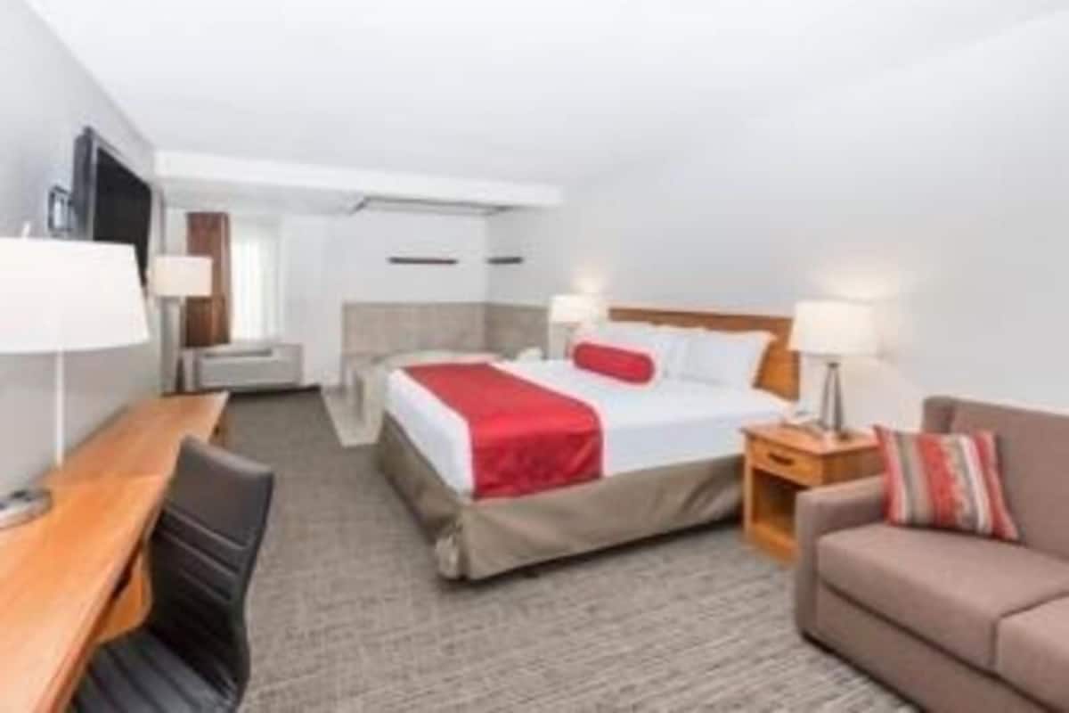 Couette en duvet d'oie, surmatelas, coffres-forts dans les chambres