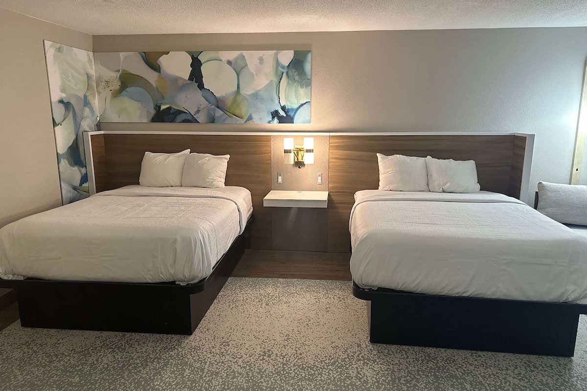 Couette en duvet d'oie, surmatelas, coffres-forts dans les chambres