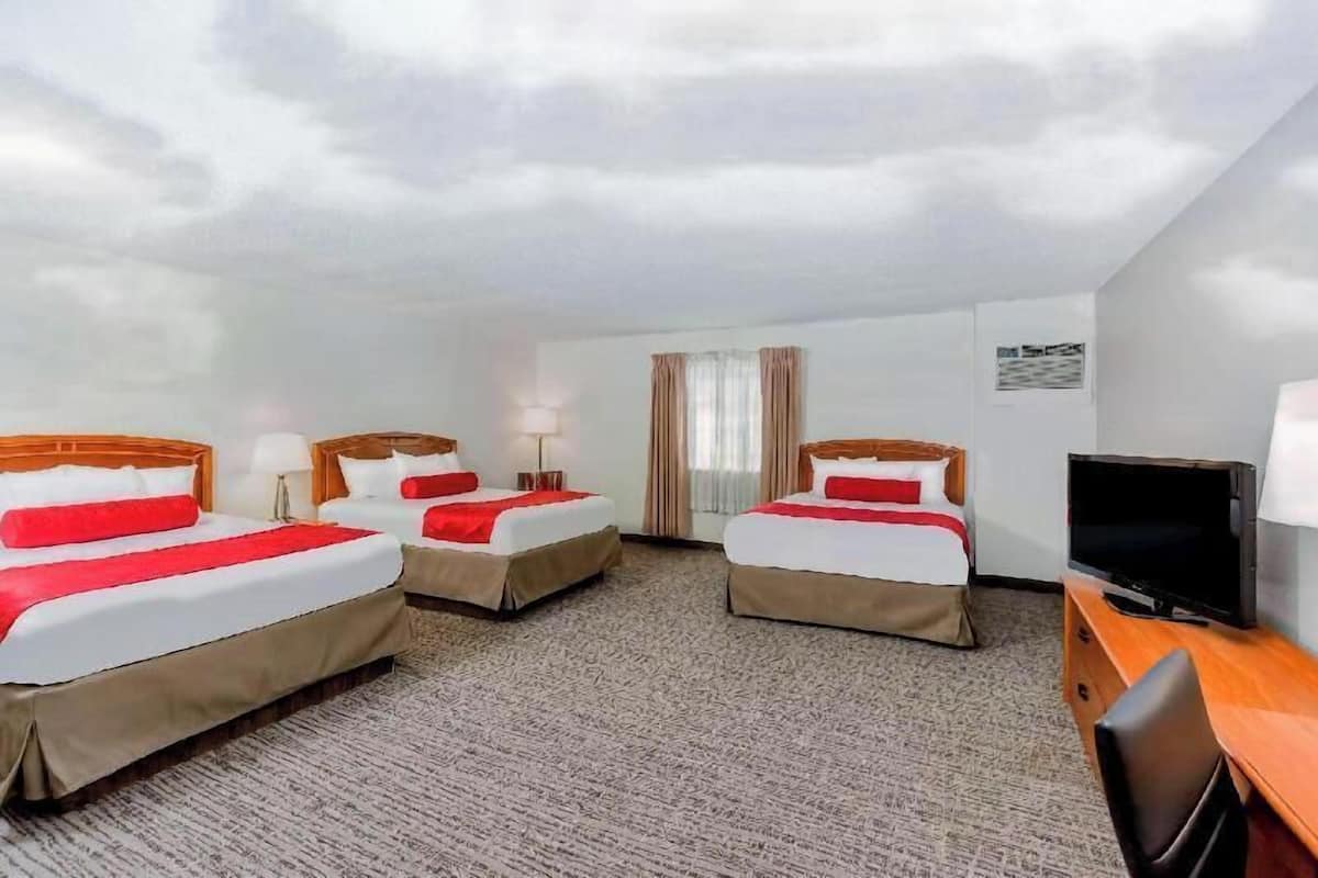 Couette en duvet d'oie, surmatelas, coffres-forts dans les chambres