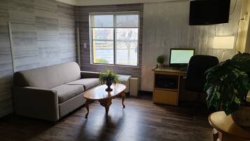 Coin salon dans le hall