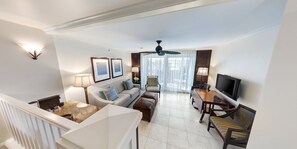 Ropa de cama de alta calidad y minibar 