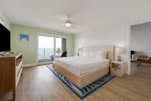 Oceanview Two-Bedroom Suite | Roupas de cama premium, individualmente decorados