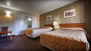 Standard Double Room, 2 Double Beds | Blackout drapes, WiFi (free) - Civic Center Inn (San Francisco)
