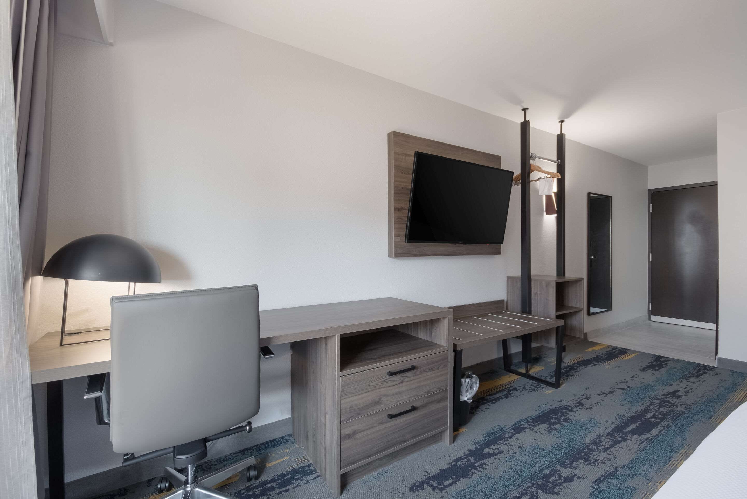 standard room, 2 queen beds, non smoking | premium bedding, desk, laptop workspace, blackout curtains