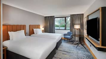 1 quarto, roupas de cama antialérgicas, cofres nos quartos