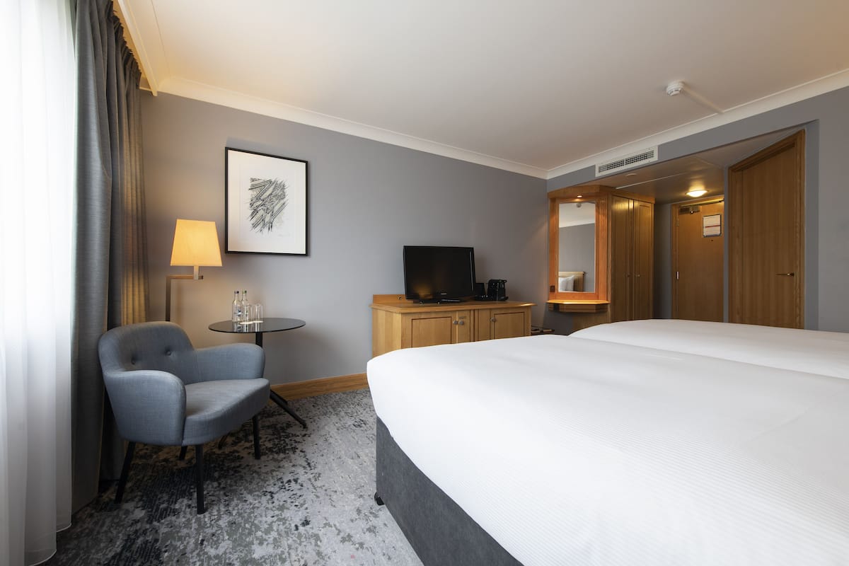 1 habitación y ropa de cama hipoalergénica