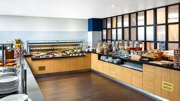 Daily buffet breakfast (GBP 10 per person)