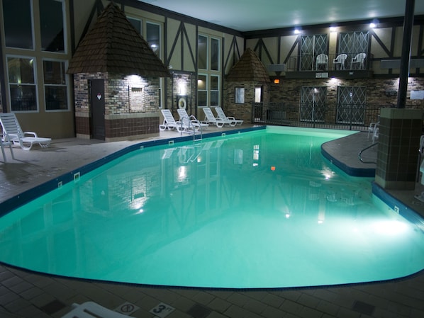 Indoor pool, outdoor pool