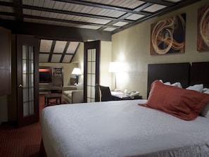 Suite, 1 King Bed, Non Smoking | Desk, blackout drapes, free cribs/infant beds, free WiFi