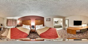 Desk, blackout drapes, iron/ironing board, free WiFi - Econo Lodge Zanesville Downtown (Zanesville)