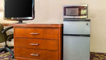 Desk, blackout curtains, iron/ironing board, free WiFi
