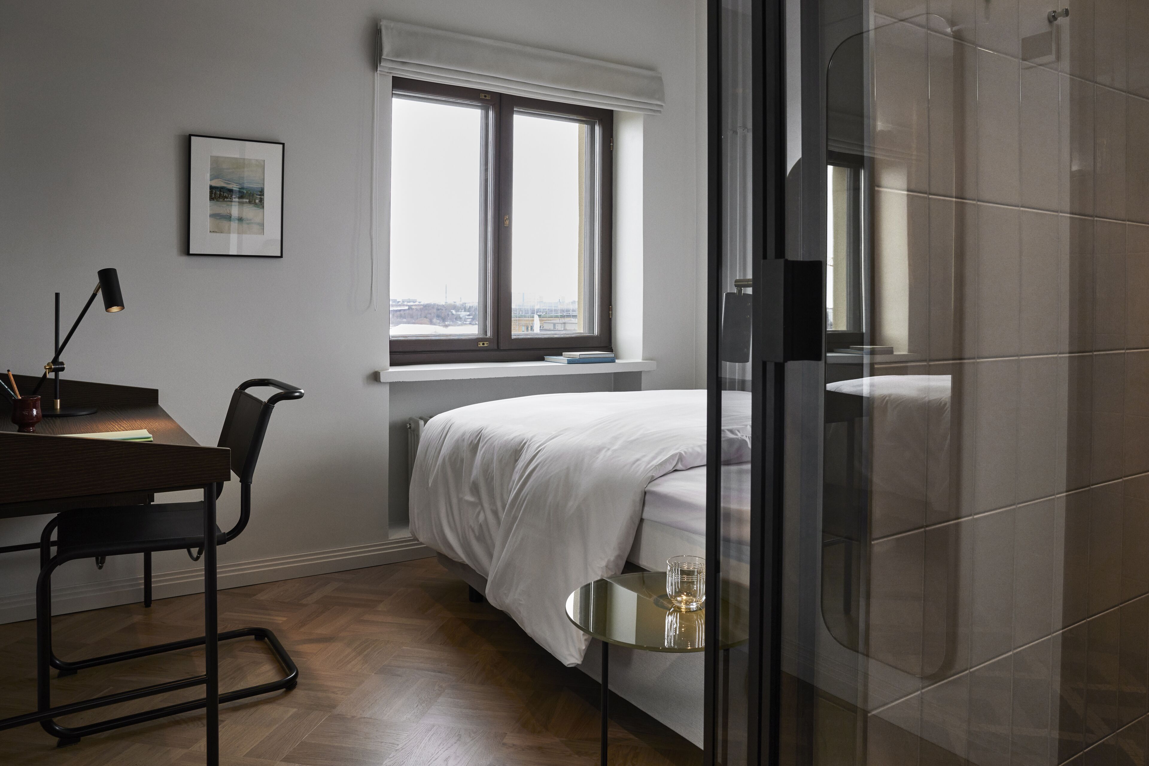 single room (solo up, with view) | premium bedding, in-room safe, desk, blackout curtains