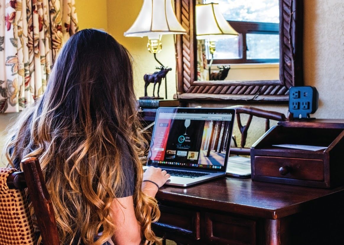 in-room business centre