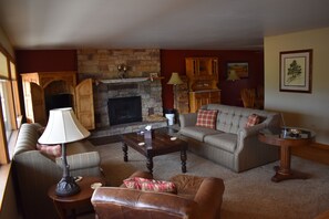 Family House, 3 Bedrooms, Non Smoking, Mountain View | Living area | 42-inch flat-screen TV with cable channels, TV - The Inn at Tomichi Village (Gunnison)