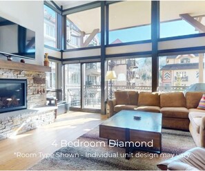 Condo (3 bath, Diamond) | 2 bedrooms, in-room safe, individually decorated, individually furnished