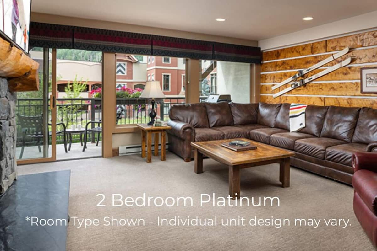 Condo (With 2 bathrooms, Platinum) | 2 bedrooms, in-room safe, individually decorated, individually furnished