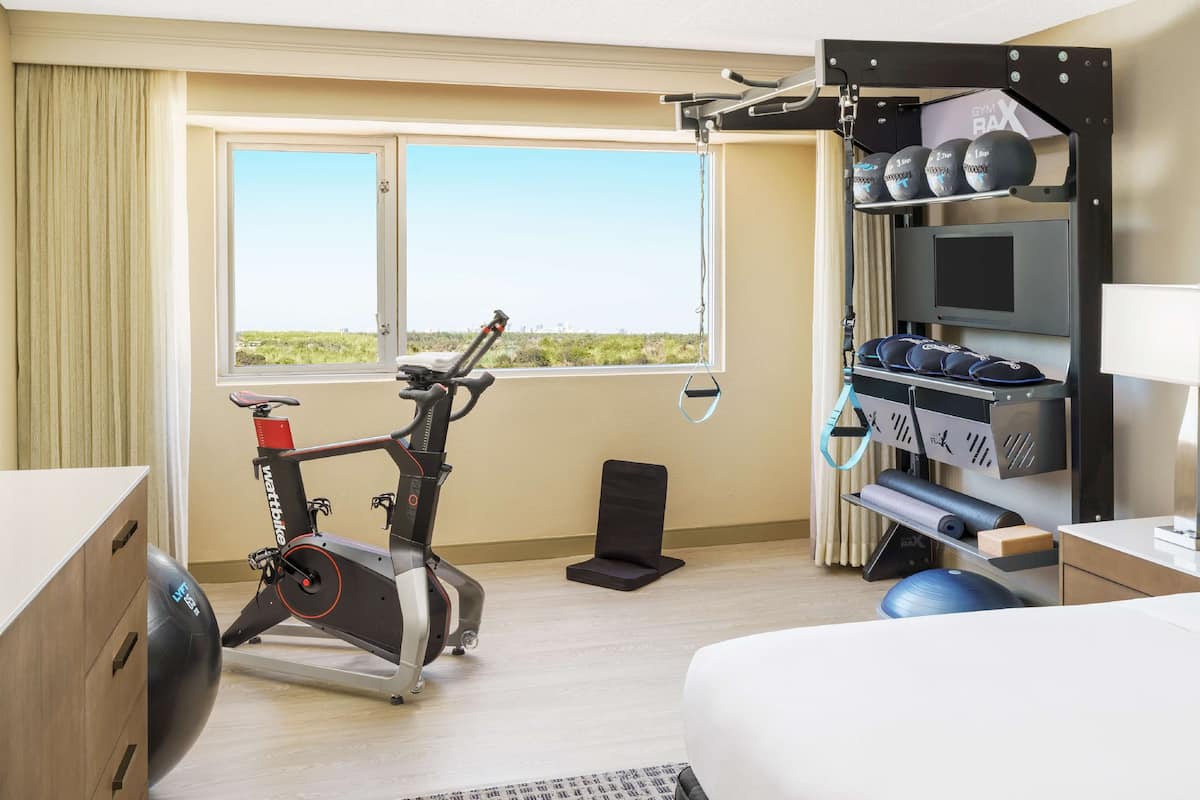 Rum - 1 kingsize-säng (Fitness Room) | Utsikt från rummet