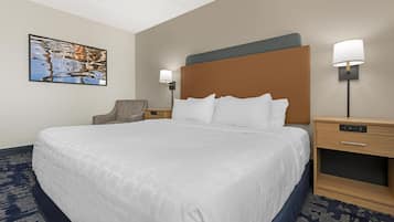Chambre Standard, 1 très grand lit, accessible aux personnes à mobilité réduite