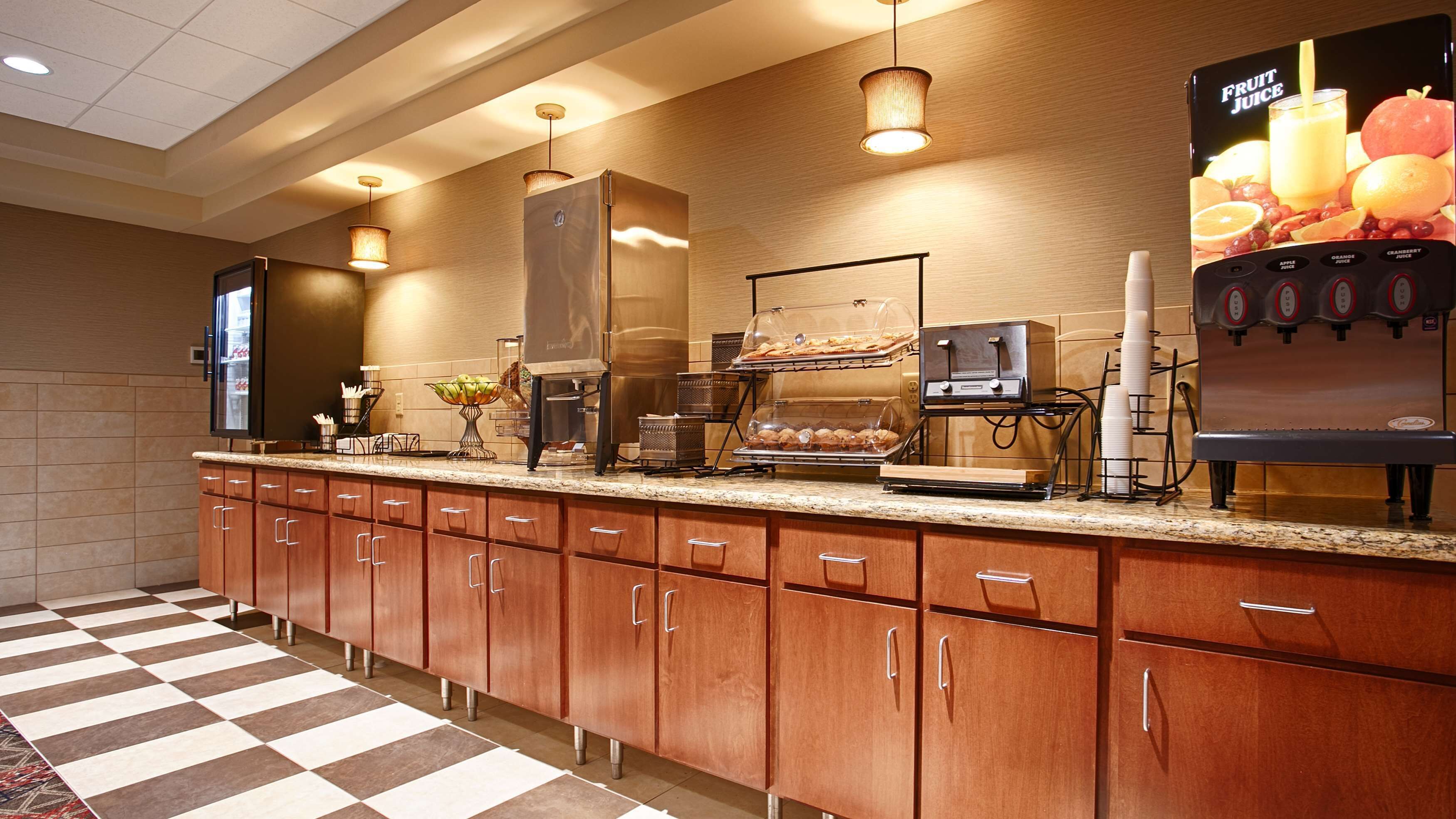 Free daily full breakfast