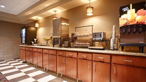 Free daily full breakfast