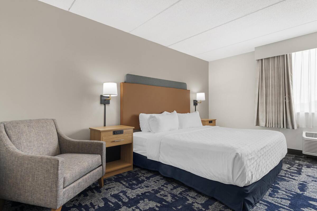 Standard Room, 1 King Bed, Accessible, Refrigerator & Microwave