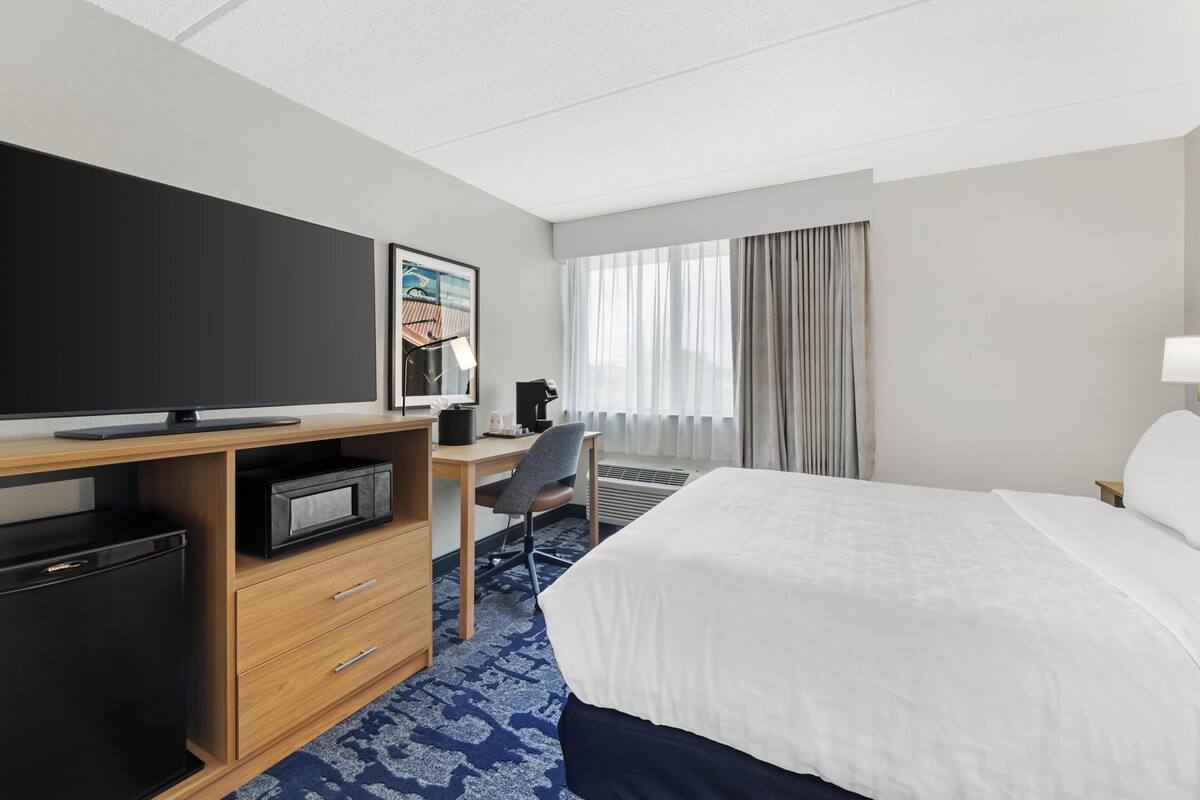 Standard Room, 1 Queen Bed, Non Smoking, Refrigerator & Microwave