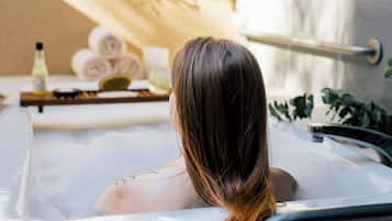 Phòng trị liệu đôi, phòng tắm hơi, bồn tắm thủy lực, phòng xông hơi