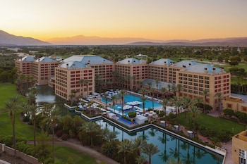 Outdoor pool, open 8:00 AM to 10:00 PM, cabanas (surcharge) at Renaissance Esmeralda Resort & Spa, Indian Wells