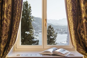 Deluxe Suite, Lake View (70 m²) | View from room - Carlton Hotel St Moritz (St. Moritz)
