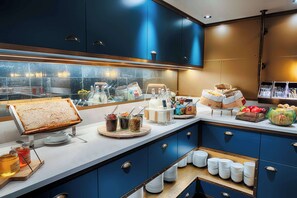 Daily buffet breakfast (EUR 29 per person)