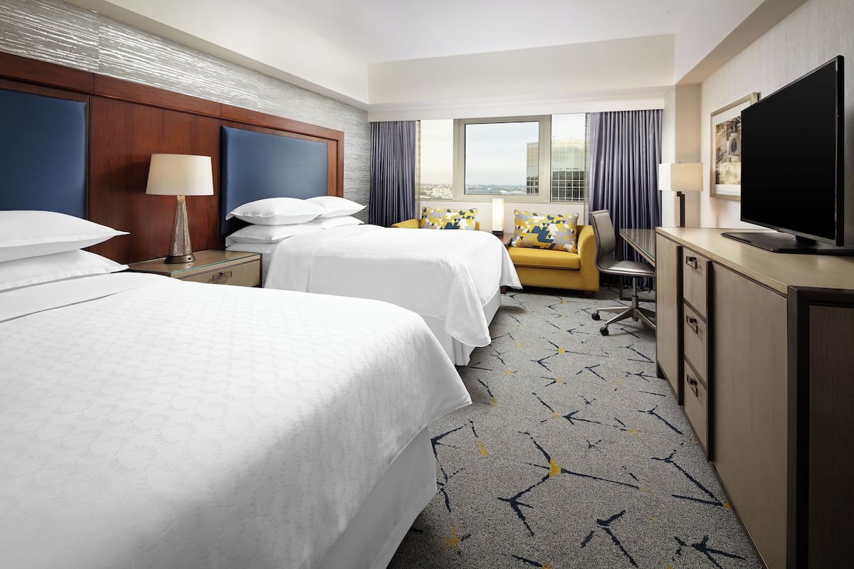 pillow-top beds, in-room safe, desk, blackout curtains