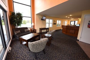Sala de estar en el lobby