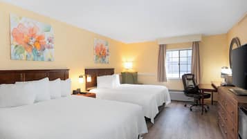 In-room safe, desk, blackout curtains, iron/ironing board