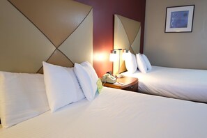 Standard Room, 2 Queen Beds | In-room safe, desk, blackout curtains, iron/ironing board