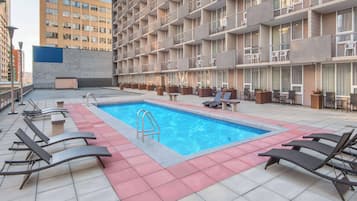 Seasonal outdoor pool