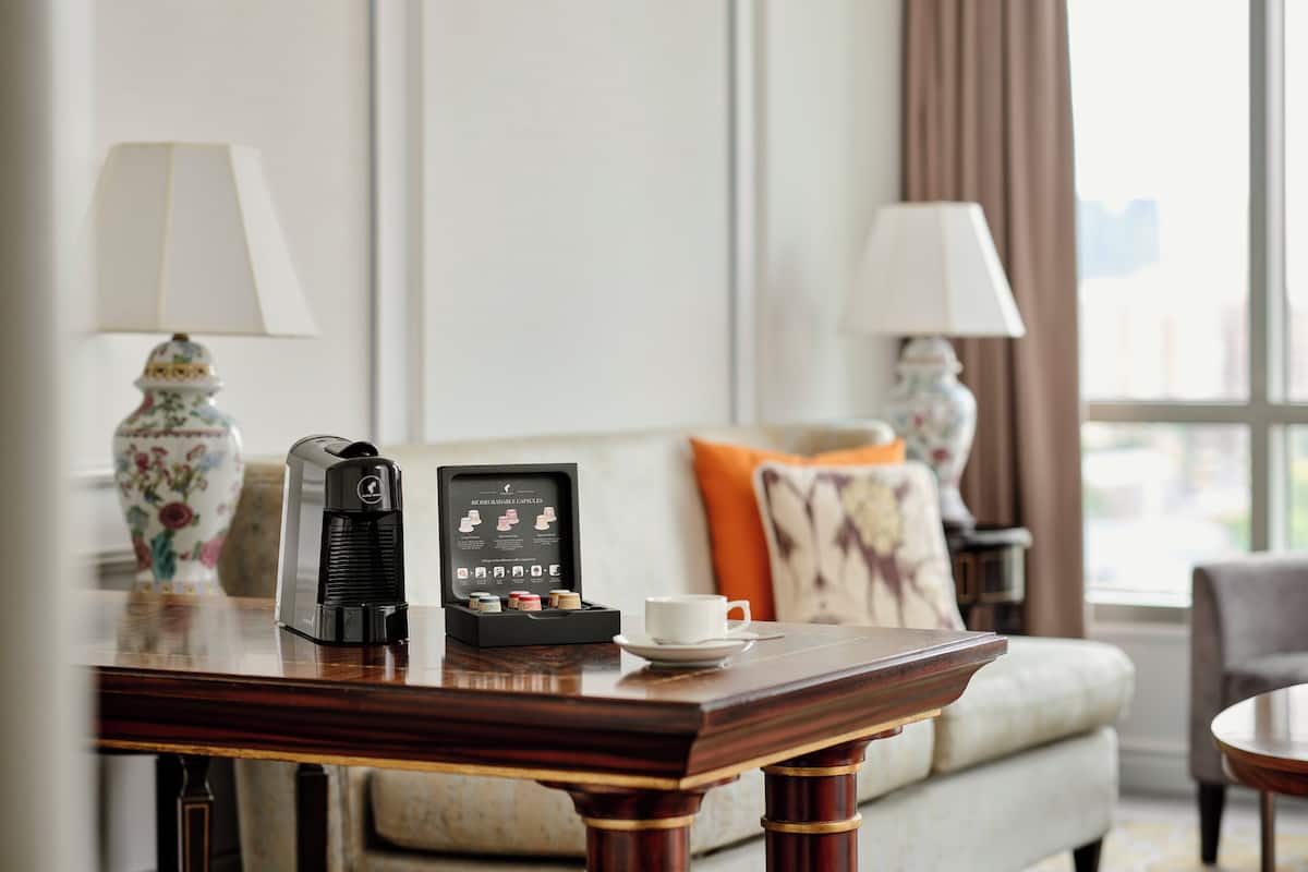 Minibar, in-room safe, desk, laptop workspace