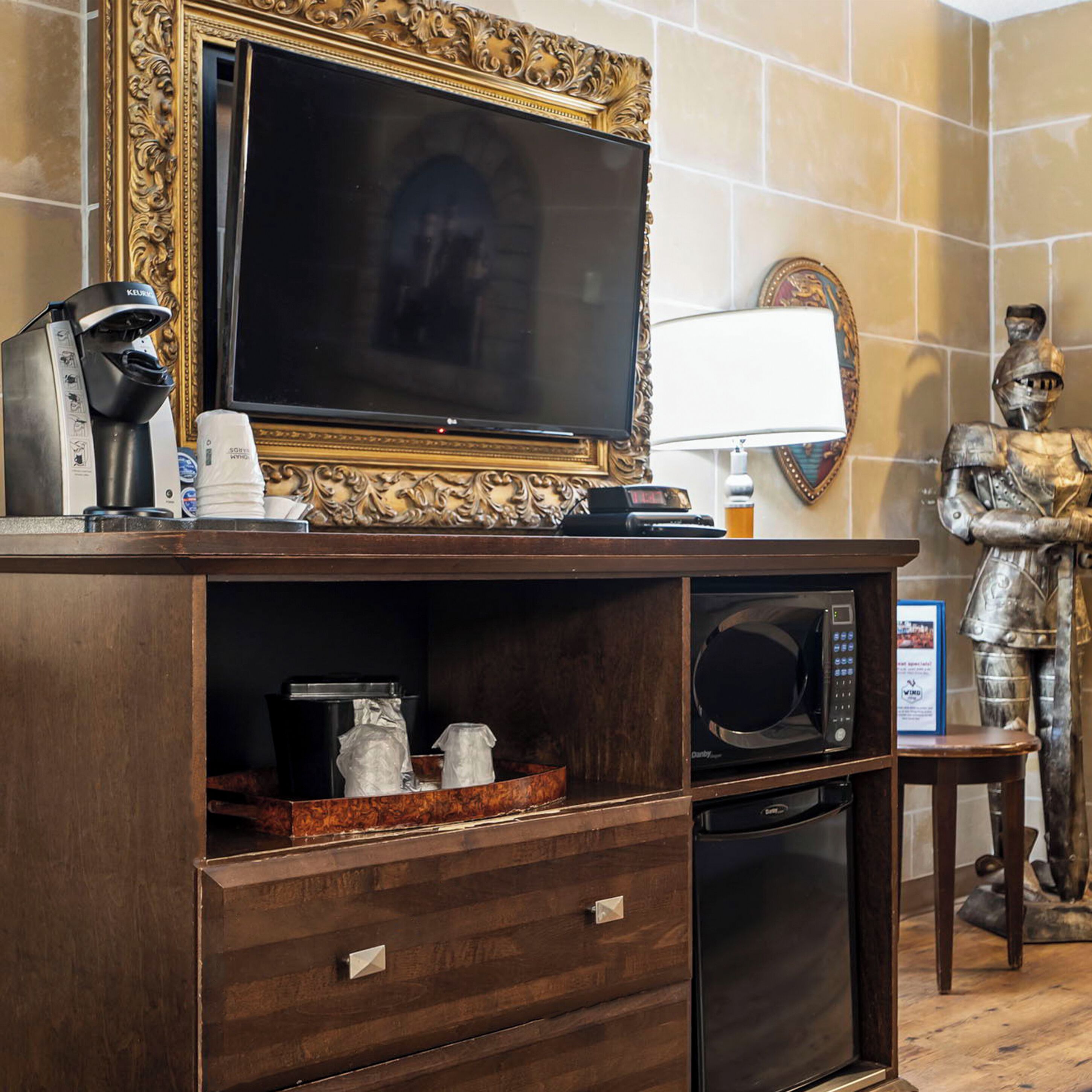 room, 2 queen beds, non smoking (castle theme) | in-room safe, desk, blackout curtains, iron/ironing board