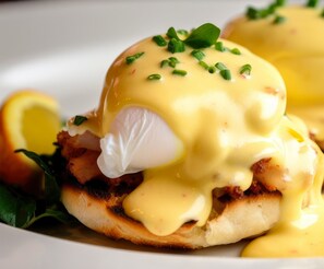 Ferdiglaget frokost hver dag (mot et tillegg)