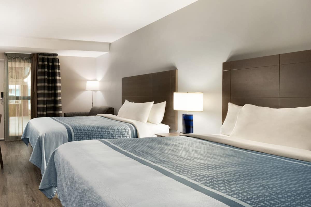 in-room safe, desk, blackout curtains, iron/ironing board