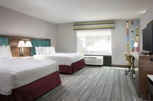 Room, 2 Queen Beds, Accessible, Non Smoking | In-room safe, iron/ironing board, free WiFi, bed sheets