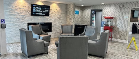 Lobby sitting area