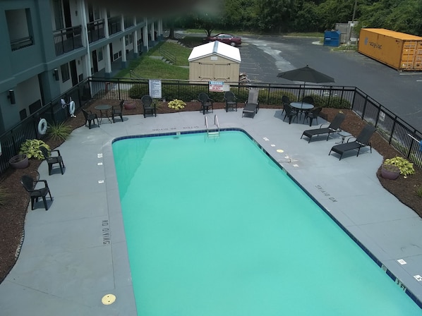Seasonal outdoor pool