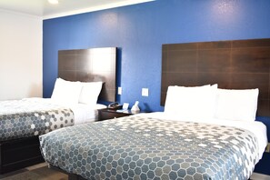 Premium bedding, individually decorated, individually furnished, desk