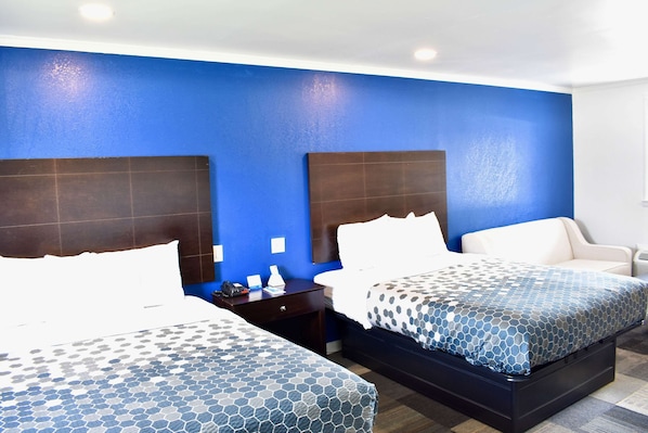 Premium bedding, individually decorated, individually furnished, desk