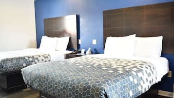 Premium bedding, individually decorated, individually furnished, desk