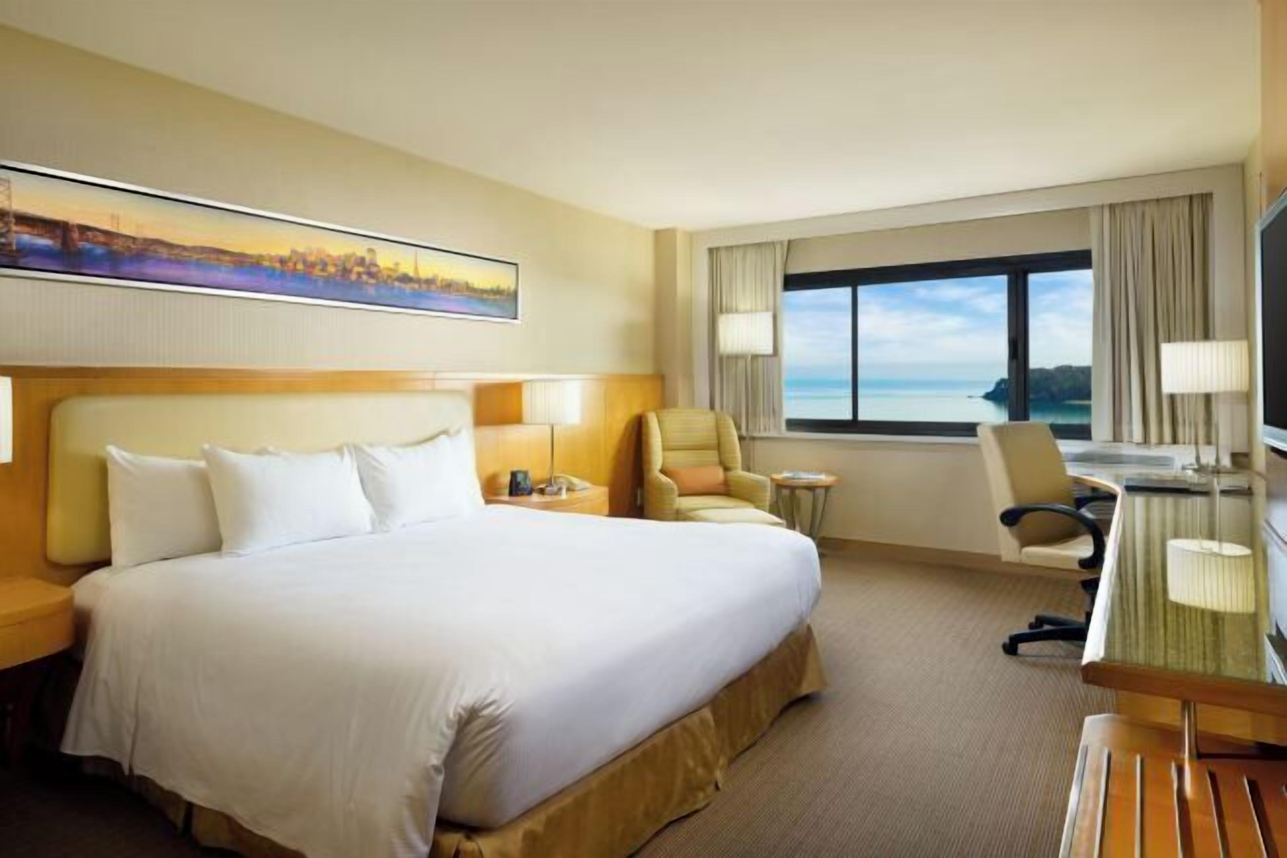 Premium bedding, pillow-top beds, in-room safe, desk