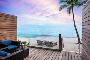 Suite, 1 King Bed, Lanai, Oceanfront | View from room
