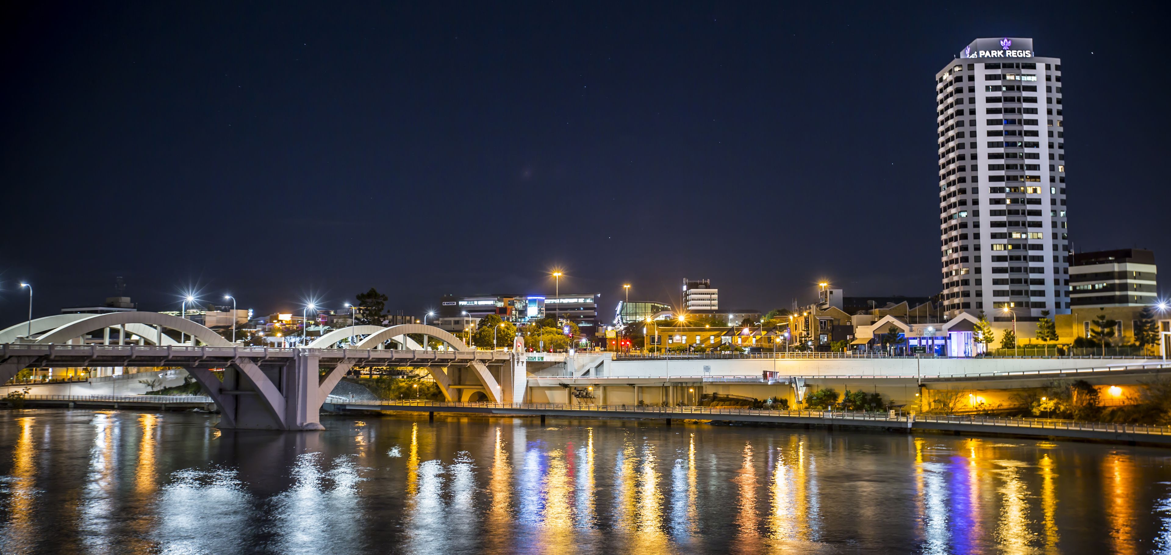 front of property – evening/night